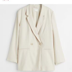H&M‎ DOUBLE-BREASTED JACKET Blazer Women’s Medium